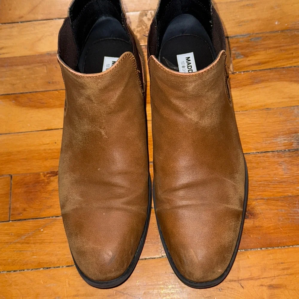 Men's Tan Chelsea Boots size 11.5